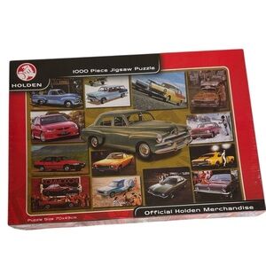 Holden Classic Cars Jigsaw Puzzle - The History of Holden 1000 piece New in box